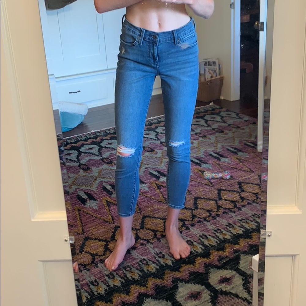 Lucky Brand Brooke Legging Side Zipper Jean